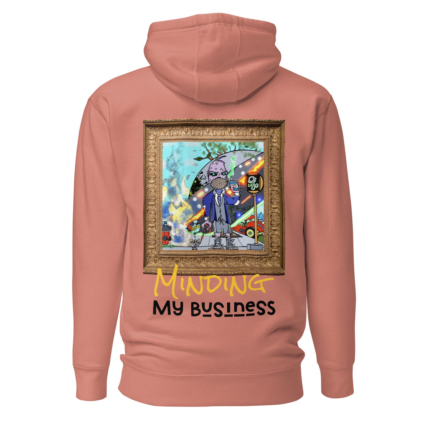 Minding My Business | Unisex SPACE FOOD Hoodie