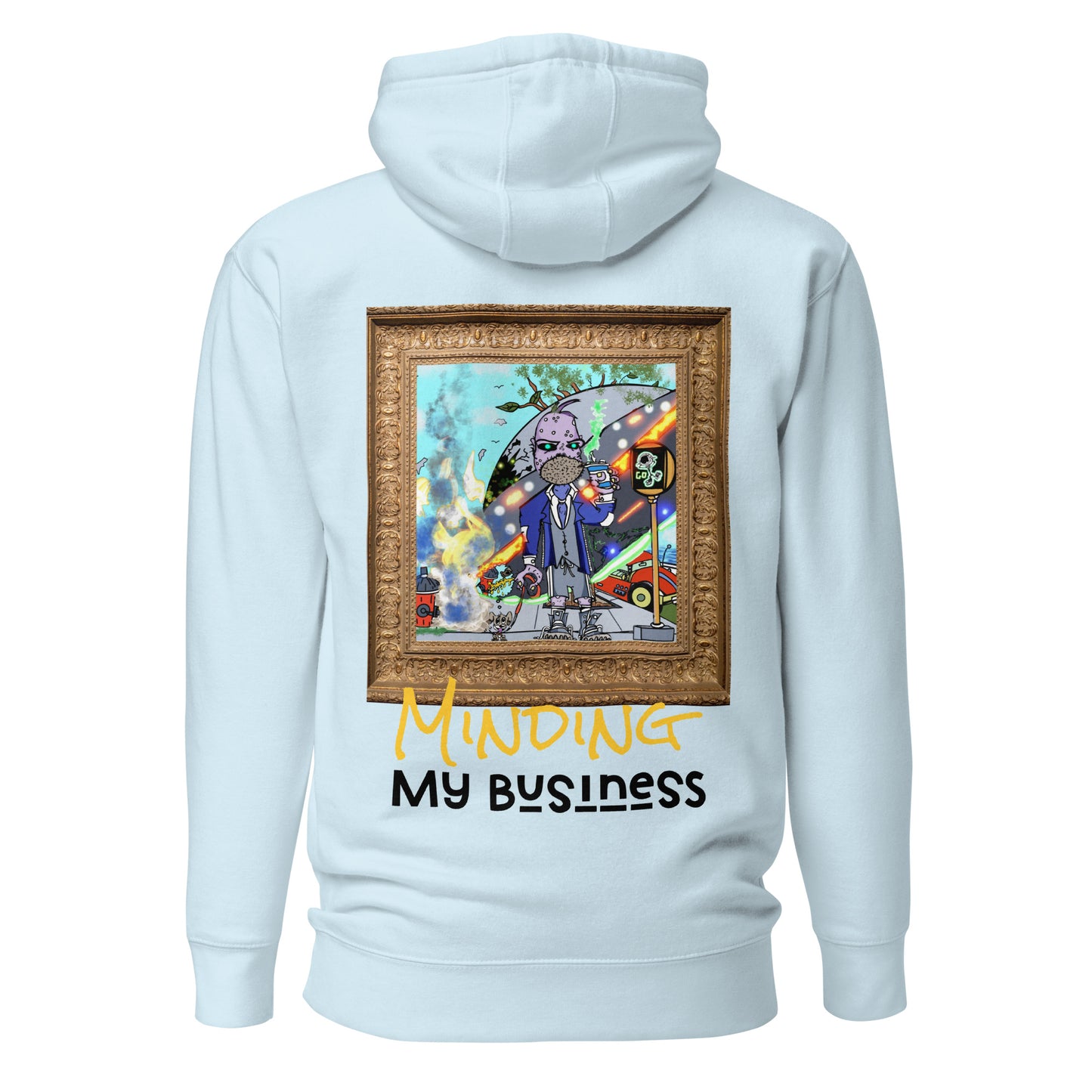 Minding My Business | Unisex SPACE FOOD Hoodie