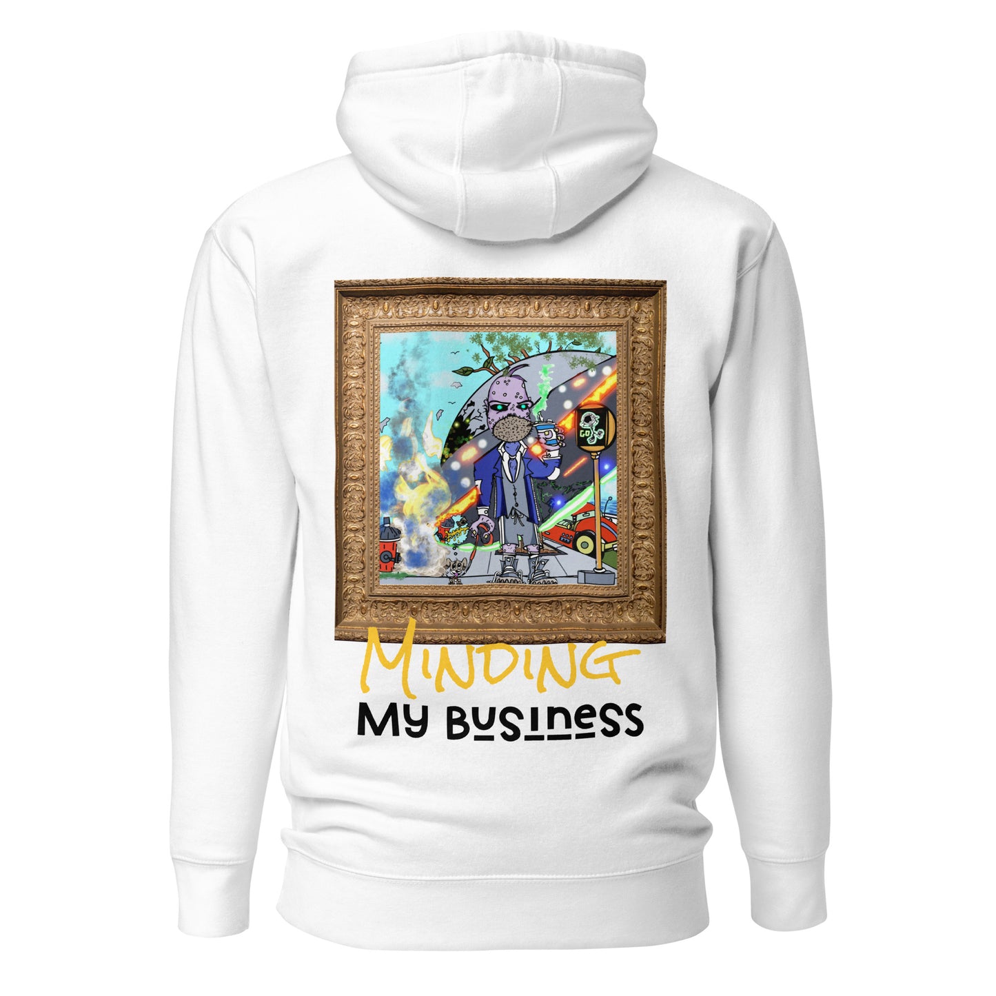 Minding My Business | Unisex SPACE FOOD Hoodie