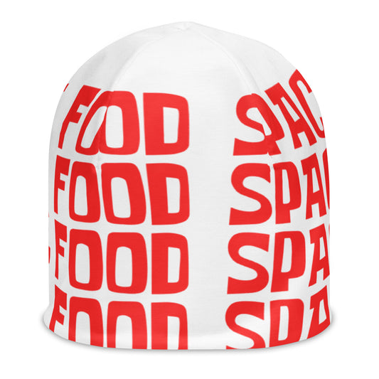 SPACE FOOD All-Over Print Beanie