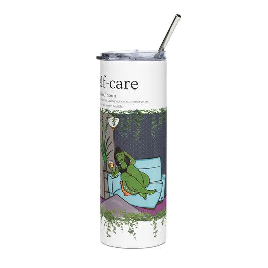 Self-care| Stainless steel SPACE FOOD tumbler