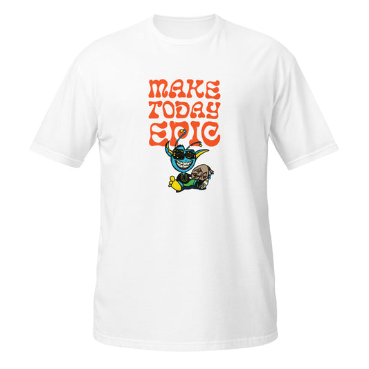 Make Today Epic| Short-Sleeve Unisex SPACE FOOD T-Shirt