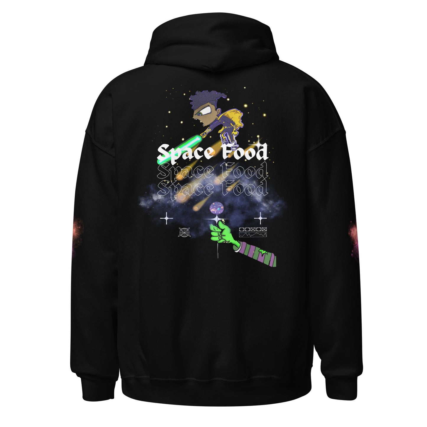 Galaxy Warrior| Unisex SPACE FOOD Hoodie