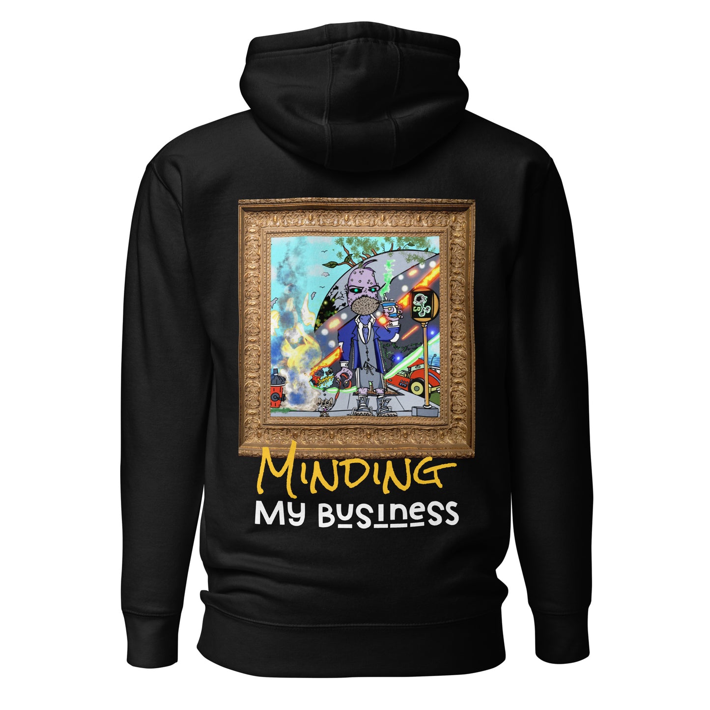 Minding My Business | Unisex SPACE FOOD Hoodie