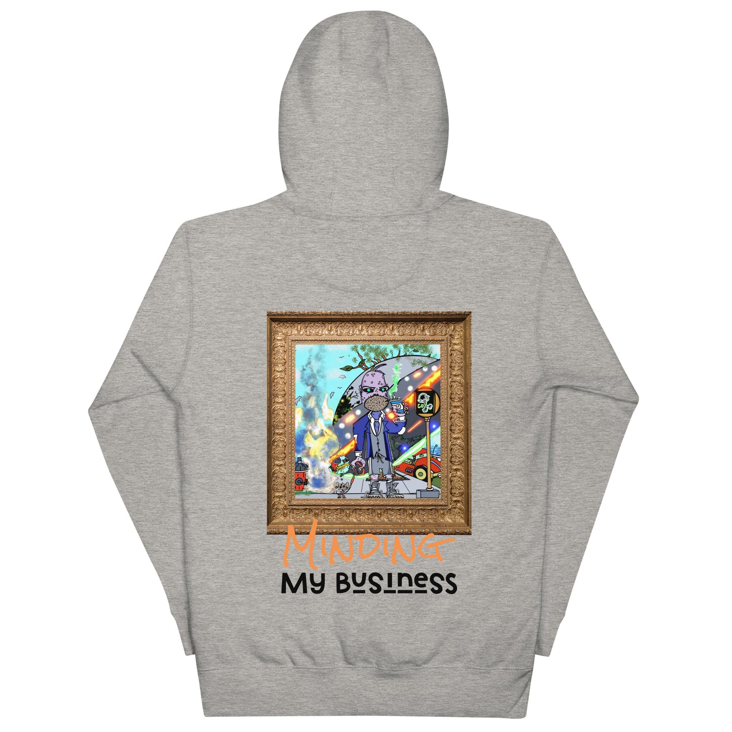 Minding My Business Unisex SPACE FOOD Hoodie