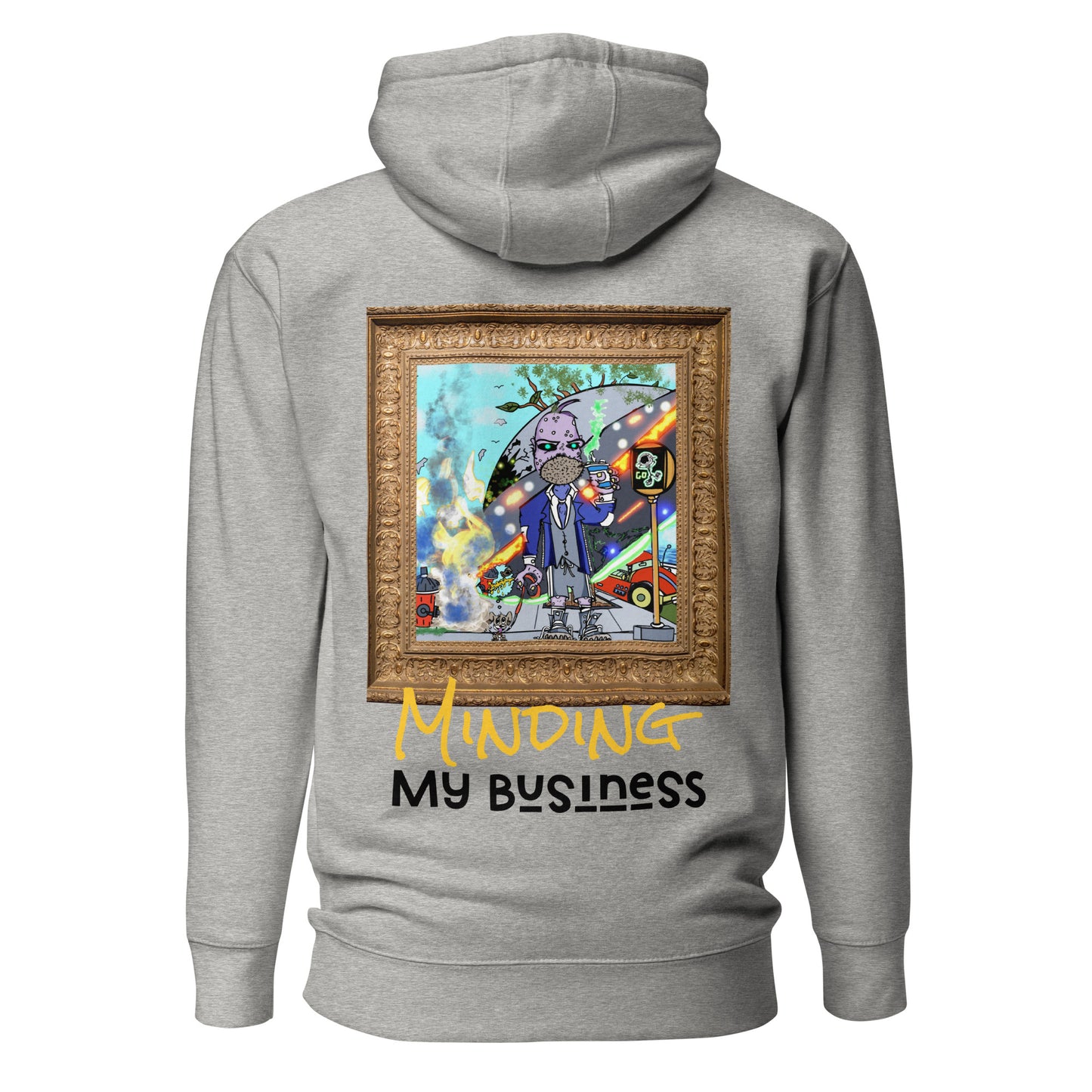 Minding My Business | Unisex SPACE FOOD Hoodie