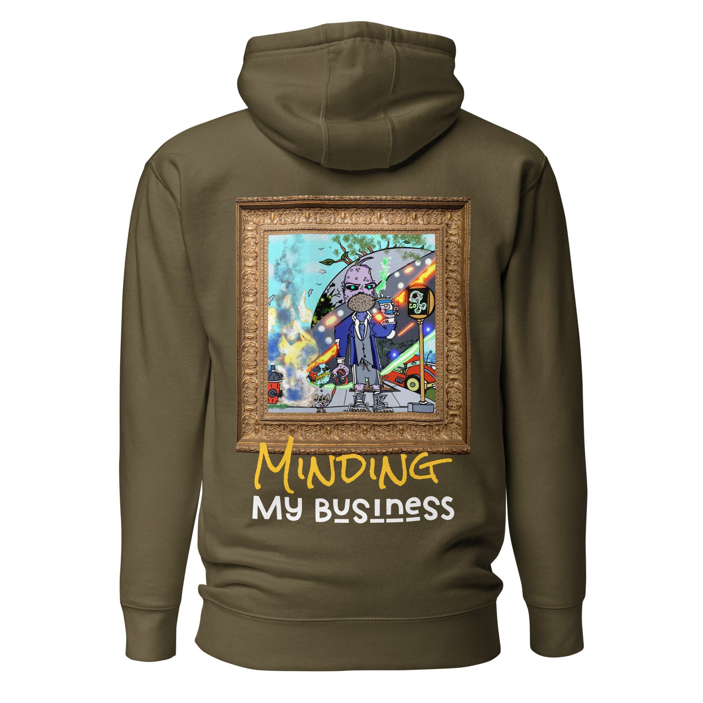 Minding My Business | Unisex SPACE FOOD Hoodie