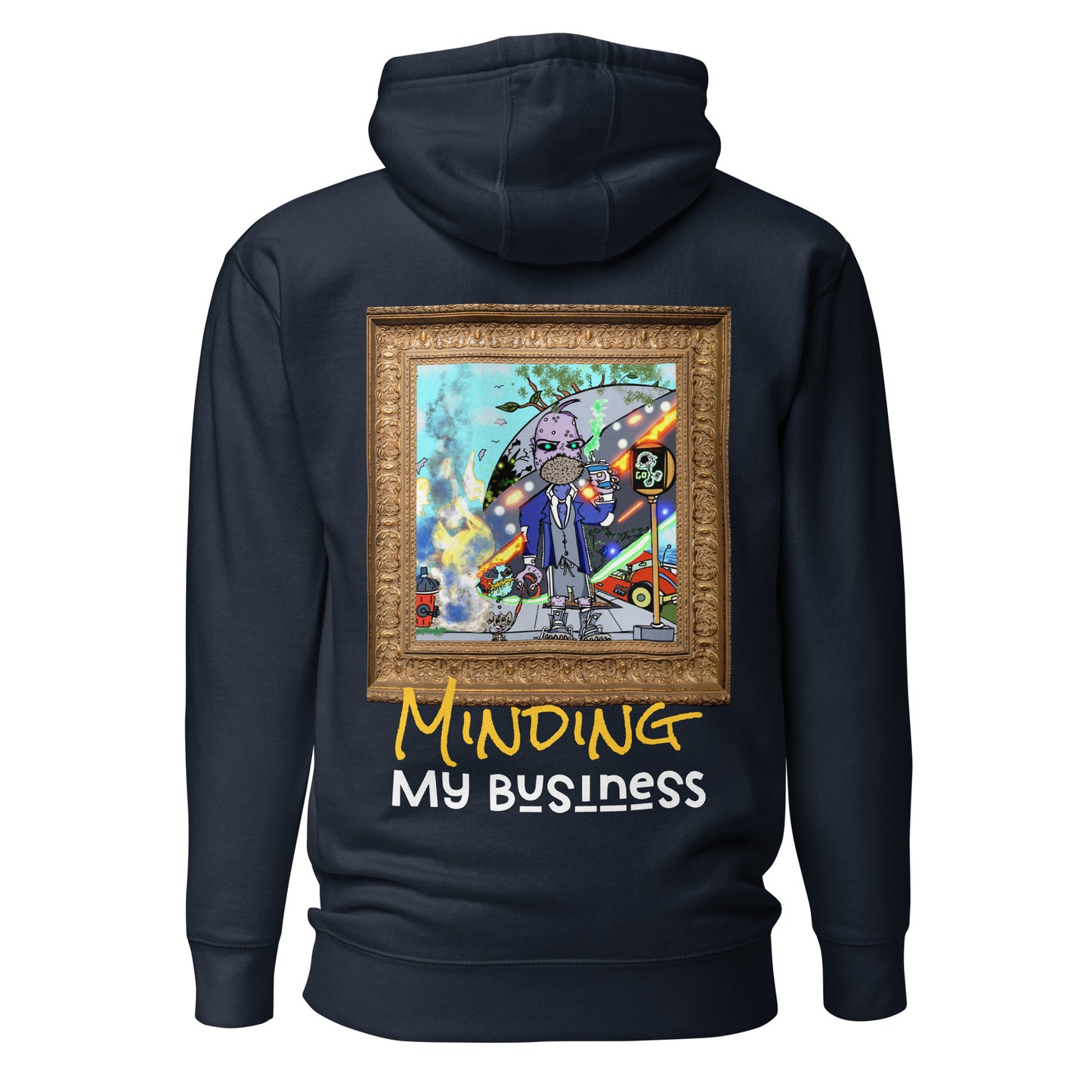 Minding My Business | Unisex SPACE FOOD Hoodie