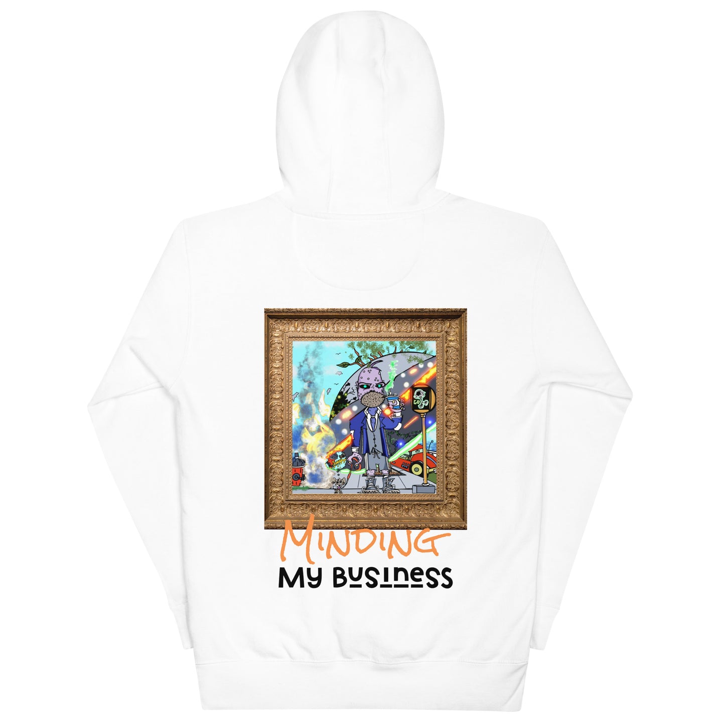 Minding My Business Unisex SPACE FOOD Hoodie