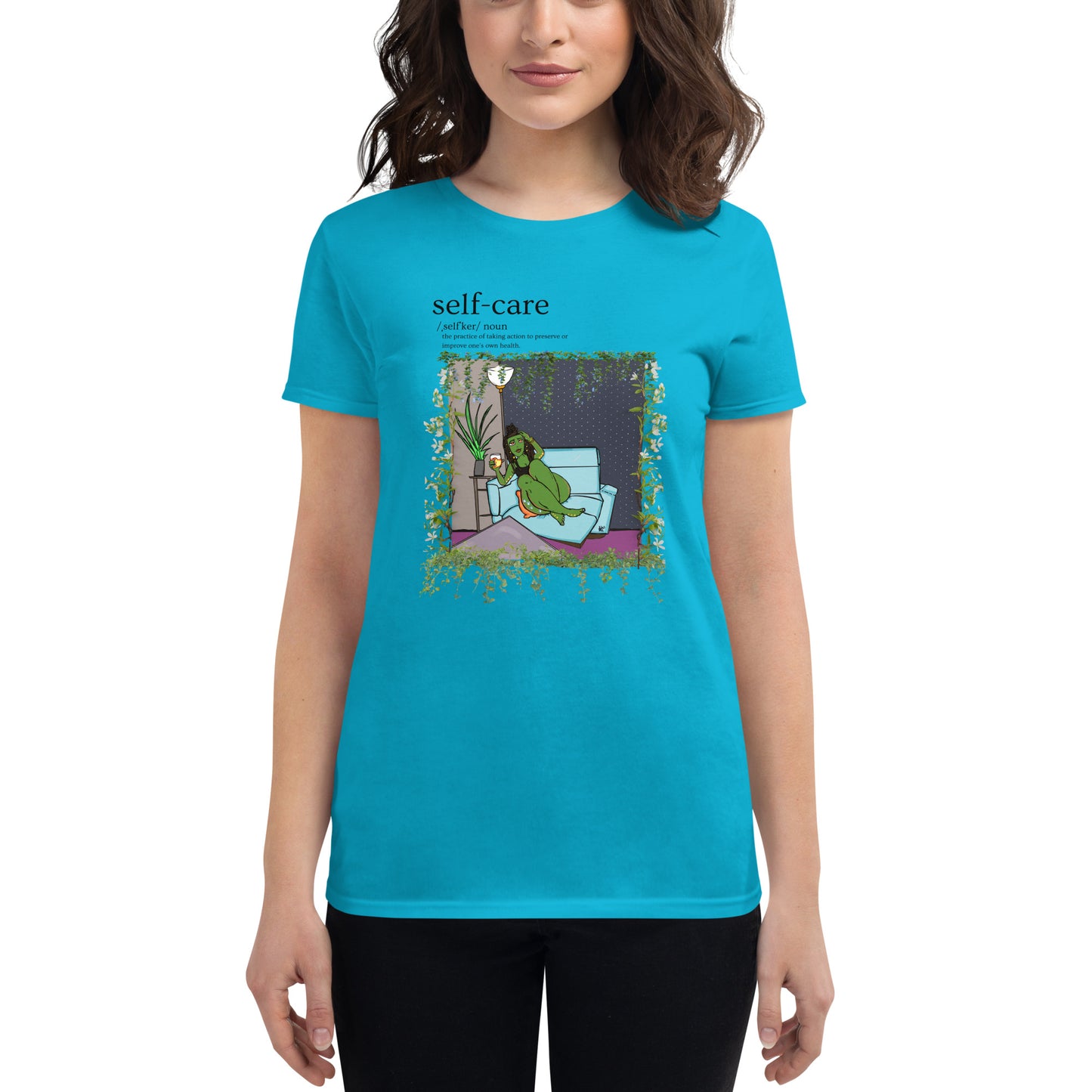 Self Care | Women's SPACE FOOD short sleeve t-shirt