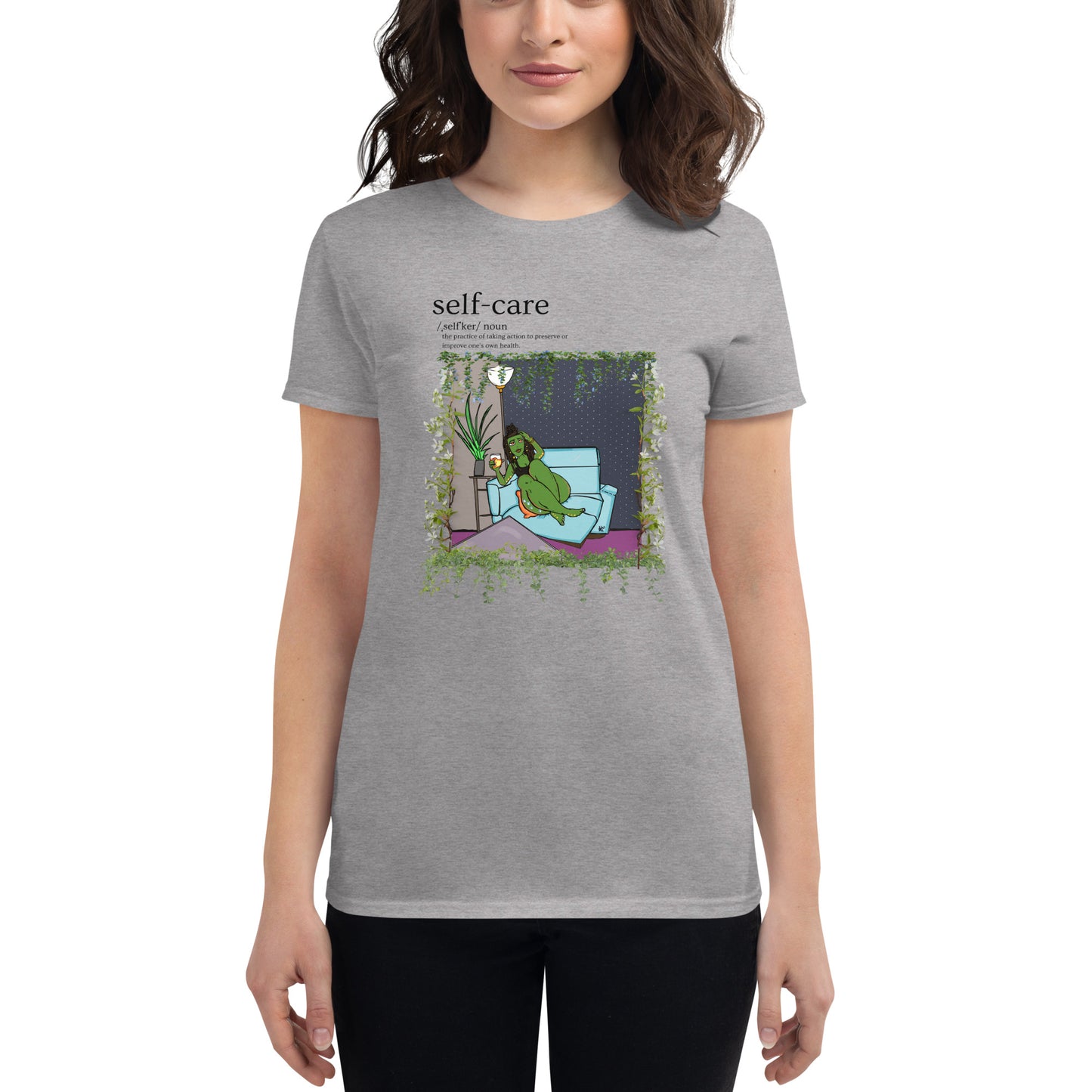 Self Care | Women's SPACE FOOD short sleeve t-shirt