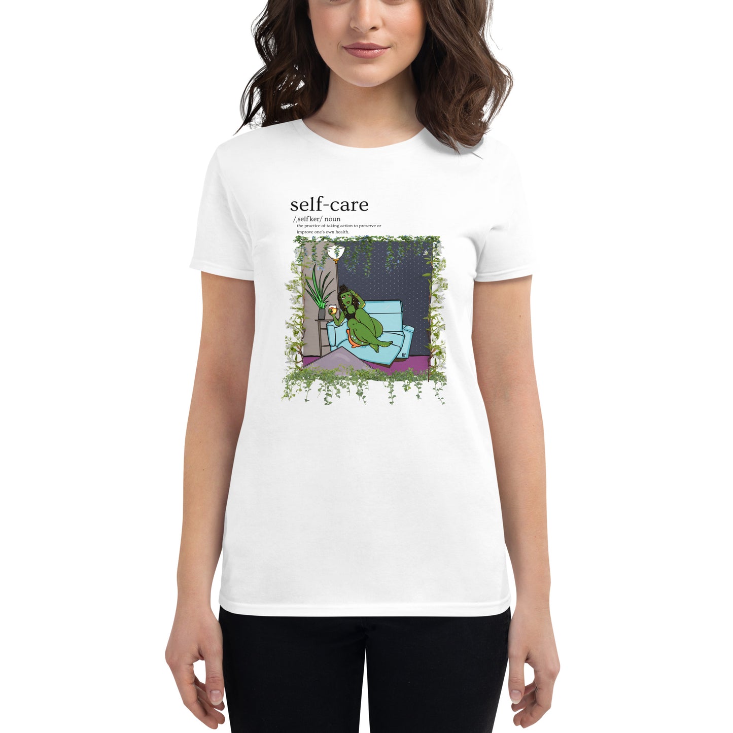 Self Care | Women's SPACE FOOD short sleeve t-shirt